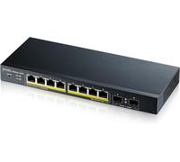 lbgwp60-Commutateur Poe Gigabit 8 Ports Smart Managed Bureau / Montage Mural Et Design Sans Ventilateur 8 Ports Poe+ Avec Un Budget De 77 W Et 2 Ports Sfp Vlan, Igmp, Qos [Gs1900-10 ]