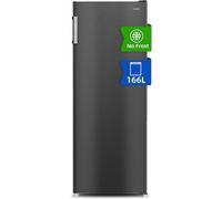 lbgwp60-Conglateur Armoire Fsd166Ne4E 166L Noir Acier Inoxydable, Portes Réversibles, 42 Db, 12 Ans De Garantie Sur Le Compresseur