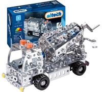 lbgwp60-Constructie Set - Truck Cement Mixer - 340 Onderdelen