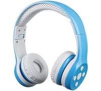 lbgwp60-couteurs Sans Fil Pour Enfants, Bluetooth Écouteurs Pour Tout - Petits, Téléphone Pliant Limité Avec Microphone Tv Tablette Réseau Scolaire Garçon Fille (Bleu Clair)