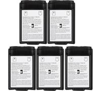 Lbgwp60-Couvercle De Batterie Pour Manette 360 ¿ Kit De Coque De Batterie De Rechange Universel Pour Manette 360 ¿ Lot De 5 (Noir)