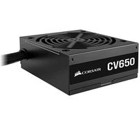 lbgwp60-Cv650 80 Plus Bronze Non Modulaire Atx 650 Watts Alimentation (Pleine Puissance Continue, Ventilateur Thermorégulé De 120 Mm, Format Compact, Gainage Et Boîtier Noirs) Eu - Noir
