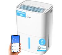 lbgwp60-Deshumidificateur D Air Electrique 12L Avec App Control - Adsorbeur D'Humidité Pour La Maison, Salle De Bain - Surface De Travail 35 M2 - Nouveau Modèle Déshumidificateurs Anti Moisissures