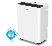 lbgwp60-Déshumidificateur Pro Déshumidificateur D'Air 12 L/Jour Pour Maison, Chambre À Coucher, Salle De Bain Avec Réservoir D'Eau De 1,6 L, Minuteur, Filtre Hepa, Wifi, Mode Blanchisserie Et Faible