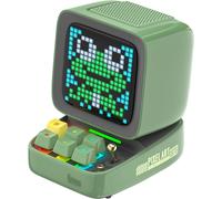 lbgwp60-Ditoo Haut-Parleur Bluetooth Portable Avec Rétro Écran Pixel, Contrôle De L'Application Smartphone/Claviers Mécaniques Rétroéclairés Rvb (Vert)