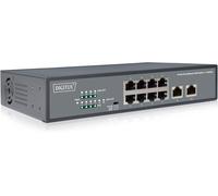 lbgwp60-Dn-95323-1 Commutateur Réseau Fast Ethernet (10/100) Connexion Ethernet, Supportant L'Alimentation Via Ce Port (Poe) Gris