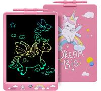 lbgwp60-(Dyna-Pm Licorne) Tablette D'Écriture Pour Enfants 10 Pouces, Tablette De Dessin Lcd Tableau Blanc Magnétique Jouet Dinosaure Pour Enfants Cadeau 2 3 3 4 5 6 7 8 Ans