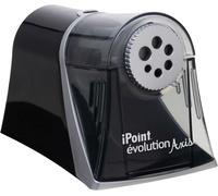 Lbgwp60-E-15509 00 Ipoint Axis Taille-Crayon Électrique Arrêt Automatique 6 Trous De Diamètres Différents Gris/Noir