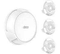 Lbgwp60-Edup Support Mural Pour Deco Be23 / Be25 / Be3600 / Be5000 Système Mesh Wifi 7, Support Gain De Place Avec Gestion Des Câbles Cachée, Design Sécurisé Et Élégant Pour Maison Et Bureau (Blanc,