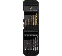 Lbgwp60-Embouts De Perceuse Hexagonaux Snappy, Tige Hexagonale 1/4 Pouce, Libération Rapide, Revêtus De Nitrure De Titane, Étui En Tissu Résistant, Snap/Hd1/Set (16 Embouts)