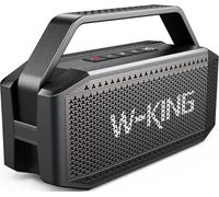 lbgwp60-Enceinte Bluetooth Puissante, 80W Peak Ipx6 Haut-Parleur Bluetooth Speaker Portable Étanche Sans Fil Avec 2 Pilotes À Gamme Complète/Basses Riches, 2 Appariements/30H/U-Disk/Carte Tf/Aux/Eq