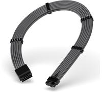 lbgwp60-Extension De Câble D'Alimentation Gpu, 16 Broches (12+4) 12V wr Pcie 5.0 Connecteur Mâle Vers Femelle Pour Rtx4070Ti Super, 4080 Super, 4090, Avec Peignes De Câble-16Awg/Carbone