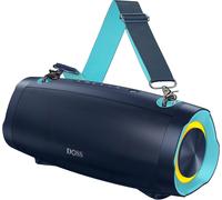 lbgwp60-Extreme Boom Pro D100 Enceinte Bluetooth Avec 140W Peak, 70W Bold Sound, Extra Bass, 24H Playtime, Beat-Sync Lights, Built-In Battery Sharing, Ipx6 Waterproof, Portable Strap For Outdoor-Blue