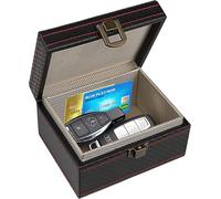 Lbgwp60-Faraday Box, Bloqueur De Signal Pour Clés De Voiture Sans Clé, Protection De Porte-Clés, Cage De Blocage Emp Rfid En Fibre De Carbone, Antivol, Anti-Suivi (Petite Taille)