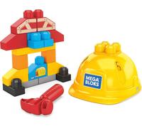 lbgwp60-First Builders Mon P'Tit Kit De Construction, Jeu De Gros Blocs De Construction, 20 Pièces, Jouet Pour Bébé Et Enfant De 2 À 5 Ans, Gnt91