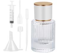 Lbgwp60-Flaconde Parfum Rond Pulvérisation Flacon De Parfum 30 Ml Atom Ur Parfum Portable De Voyage Atom Ur Flacon Vaporisateur Verre Pour Parfum, Voyage, Cosmétique