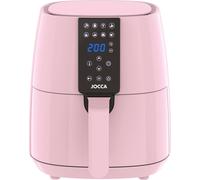 Lbgwp60-Friteuse À Air Chaud 3,8l Friteuse Sans Huile Sweet Line Friteuse À Air 3,8 Litres Minuterie Température Réglable Cuisine Saine 1450w Écran Tactile Led Économie D'énergie Rose