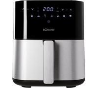 lbgwp60-Friteuse À Air Chaud 5L, 8 Programmes Automatiques Avec Réglage Individuel De La Durée Et De La Température, Ecran Led, 5L, Fr6069Hcb, Noir/Inox