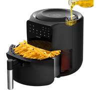 lbgwp60-Friteuse À Air Sans Huile De 5,5L Cecofry Rain Air Fryer, 1550W, Pulvérisateur D'Huile Intégré, Pulvérisation Automatique Et Manuelle, Panneau De Commande Tactile, Thermostat, Auto-Nettoyage