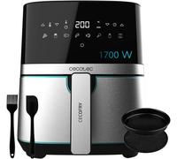 lbgwp60-Friteuse Sans Huile 5,5 L Cecofry Full Inox 5500 Pro Accessoires. 1600 W, Diététique, Numérique, Finitions En Acier Inoxydable, Technologie Perfectcook, Comprend Des Accessoires