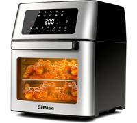 lbgwp60-G10182, Friggisano Evo 15L, Friteuse À Air 15 Litres, 1700W, 10 Programmes, 40-200 Degréc, Capacité Xxl, Écran Digital, Livre De Recettes Inclus, Noir Et Inox