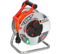 lbgwp60-Garant S V2 1198370500 Enrouleur De Câble Extérieur Ip44 25 M (Fabriqué En Allemagne, Câble De Couleur De Signal Orange, Tôle D'Acier, Utilisation À Court Terme En Extérieur)