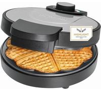 Lbgwp60-Gaufrieren Forme De C?ur Avec Revêtement Anti-Adhésif - Puissant 1000 W - Gaufres Avec Protection Contre La Surchauffe - Témoin Lumineux De Cuisson En Acier Inoxydable Pour Gaufres En Forme D