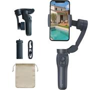 lbgwp60-Gyro - Stabilisateur Intelligent À Trois Axes Pour Téléphone - Bras Extensible Intégré - Pour Android Et Iphone - Créez Des Visites Virtuelles Avec L'Application