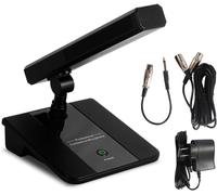 lbgwp60-H80 Cardioid Black Conference Meeting Condenser Microphones Three Power Supply Type With Cable (Black)