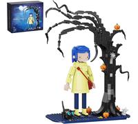 lbgwp60-Halloween Cat Building Set - Jouet De Poupée De Dessin Animé À Collectionner, Pour Les Enfants De 6 Ans Et Plus Fans De Cinéma (601Pcs)