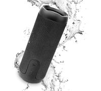 lbgwp60-Haut-Parleur Puissant, Bluetooth 5.3 De 20 W, Résistant À L'Eau Ipx7, Baterie De 11H Et Radio Fm. Grand Haut-Parleur Compact Avec Tws, Entrée Auxiliaire Et Usb Enceinte Portable Moon Noire