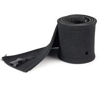 lbgwp60-Housse Passe Câbles Néoprène 1M - Fermeture Éclair Et Boucle - Diamètre 3Cm - Protection Câbles Ordinateur/Alimentation/Réseau/Av - Housse Passe Câbles Flexible - Noir (Wkstncmzp)
