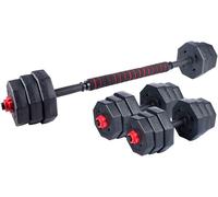 Lbgwp60-Jeu D'haltères 19pcs - 20 Kg - Haltères Et Barbell Réglables - Poids De 1,25 Kg, 1,5kg Et 2kg - Plastique