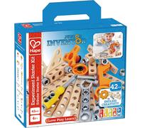lbgwp60-Kit De Démarrage Pour Expériences Scientifiques Et Constructions, 42 Pièces - Jeux Pour Enfants Dès 4 Ans - Jouet En Bois Fille, Garçon - Activité Manuelle De Construction - Atelier Jeu Enfan