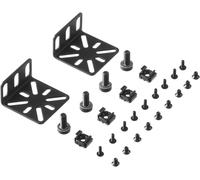lbgwp60-Kit De Montage En Rack Pour Commutateurs De 17,3 Pouces, Oreilles De Rack Réglables Pour Buffalo Tech, Cisco, Netgear, Dell, D-Link, Linksys Et Trendnet, Distance De Trou Réglable 13-35Mm