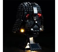 Lbgwp60-Kit D'éclairage À Led Compatible Avec Le Kit D'éclairage De Casque 75304 Star Wars Darth Vader - Le Modèle En Brique N'est Pas Inclus (Version Standard)