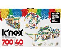lbgwp60-K'Nex 80209 Models Building Set, 3D Educational Toys For Kids, 700 Piece Stem Learning Kit, Engineering For Kids, Colourful 40 Model Building Construction Toy For Children Aged 7 +