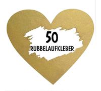 Lbgwp60-Lot De 50 Étiquettes À Gratter En Forme De C?Ur - Pour Travaux Manuels - Sans Grattage - Pour Invitations De Mariage Ou Confirmation De Grossesse