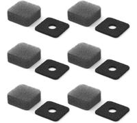 lbgwp60-Lot De 6 Bonnette Micro Mic Wind Muff Remplacement Housse Protection Microphone Mic Coupe Vent Réduction Bruit Coton Accessoires Pour Appareil Photo Pour Insta 360 X3/X4 Tir En Extérieur