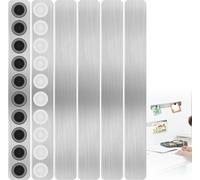 Lbgwp60-Lot De 6 Tableaux Magnétiques Autocollants Avec 20 Stylos Magnétiques Puissants Pour Bureau, Photos, Badges Nominatifs, Papiers
