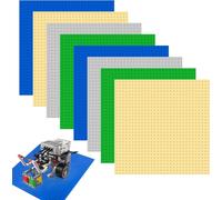 lbgwp60-Lot De 8 Plaques De Base Classiques, Plaques De Base De Blocs De Construction, Compatible Avec Les Plus Grandes Marques,Plaques De Base Avec 32X32 Goujons Pour Construction Assemblage Et Expo