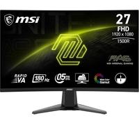 lbgwp60-Mag 27C6F Écran Gaming Incurvé Fhd De 27"" - Dalle Rapid Va 1920 X 1080 1500R, 180 Hz / 0,5Ms (Gtg, Min.), Adaptive-Sync - Dp 1.2A, Hdmi Cec