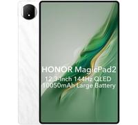 lbgwp60-Magicpad2, Tablette Ai De 12,3 Pouces, Grande Batterie De 10050Mah, 12Go+256Go De Stockage, 144Hz Oled 3K Eye Comfort Display, Snapdragon 8S Gen 3, 8 Haut-Parleurs, Android 14, Blanc
