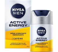 Lbgwp60-Menactive Energy Crème Vi Énergisante (1 X 50 Ml), Crème Hydratante Non Grasse Pour Homme, Soin Vi Enrichi En Vitamin+ Complex & Coenzyme Q10
