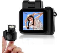 lbgwp60-Micro Appareil Photo Numérique Hd 1080P - Caméra D'Enregistrement Vidéo Rétro Mini Dv Dvr 2Mp - Porte-Clés Avec Carte Mémoire 128G