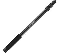 lbgwp60-Microphone À Main Boom Arm Bras De Microphone Extensible 5 Sections En Alliage D'Aluminium Boom Pole Pour Microphones Vis Et Filetage 1/4In Avec Poignée En Mousse Serrures Rotatives