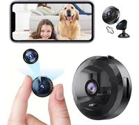 lbgwp60-Mini Caméra Espion, Wifi 1080P Hd Mini Caméra De Surveillance Interieur/Extérieur Sans Fil Avec Audio Et Vidéo, Avec Enregistrement Longue Batteries, Pour L'Extérieur/Intérieur