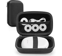 lbgwp60-MiniPochette Pour Supvan Etiqueteuse Bluetooth,Portable Imprimante D'Étiquettes Case,Pochette Cable Rangement Cable Accessoires De Voyage Essentials Pour Imprimante D'Étiquettes E10 (Noir)