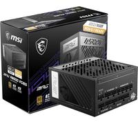 lbgwp60-Mpg A850G Pcie5 Bloc D'Alimentation, Pr Eu, 850W, Certifié 80 Plus Gold, Atx 3.0 100 Purcent Modulaire, Support Gpu Pcie 5.0, Condensateurs Japonais 105°C, Noir