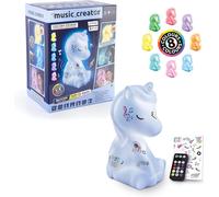lbgwp60-My Music Creator Inf 006 Unicorn Light Up Speaker, White